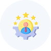 콘텐츠 지원 사업 아이콘